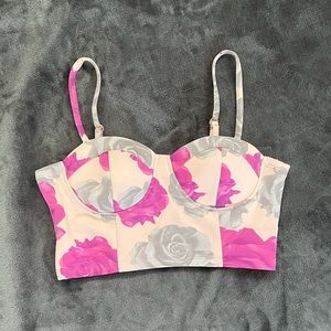 Forever21 Bustier crop top size L